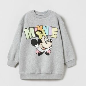 Disney Minnie Mouse Gray Sweater Dress